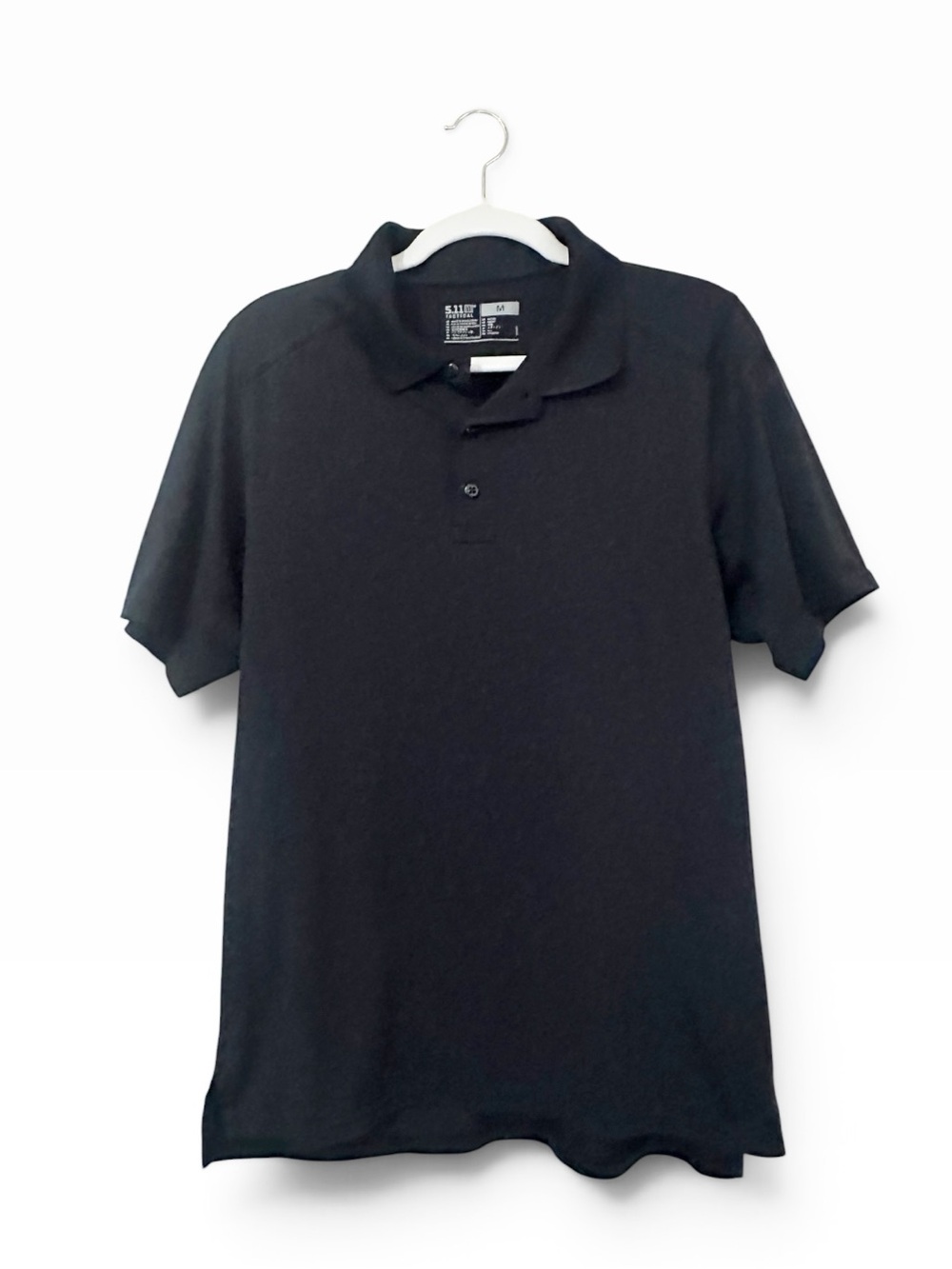 5.11 Tactical Men's Short Sleeve Uniform Duty Utility Polo Shirt Black Size Med